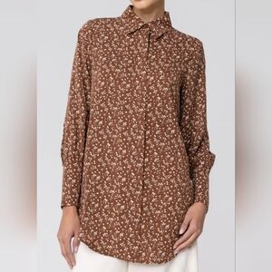 Ditsy Floral Blouse - Blouse